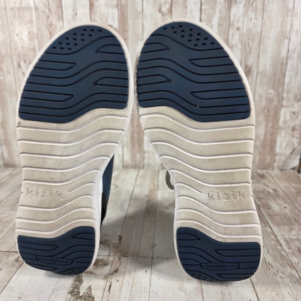 Kizik Athens Hands Free Sneakers Womens 11 Wide Storm Blue K3FCDATHDS01-2E - Picture 7 of 8